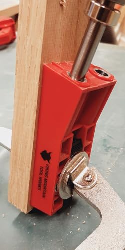 Viking Mountain Tool Works Pocket Hole Jig and Face Frame clamp kit with Builders 500 pack of pocket hole screws for 3/4 hard and soft wood. Build tables, shelves, cabinets, furniture, and more!