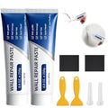 2PCS Efficient Drywall Repair Kit with Scraper, Wall Mending Agent, Wall Repair Paste for Home Fix, Quick Drying Wall Repair Paste for Cracks and Holes