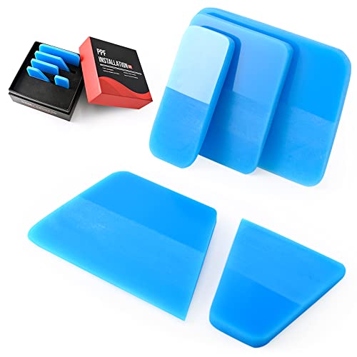 NEWISHTOOL Blue PPF Squeegee Kit Paint Protection Film Installation Tools - color: Blue With Box Set