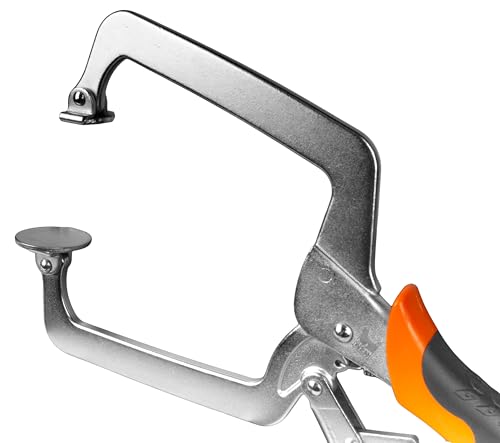 WEN 6-Inch Face Clamp for Woodworking and Pocket Hole Joinery (CL650F) - size: 6-Inch