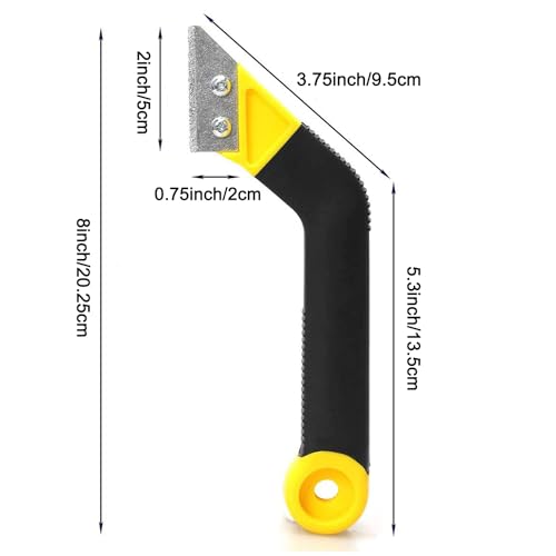 Tile Grout Saw Grout Removal Tool with 6 Pieces Extra Blades