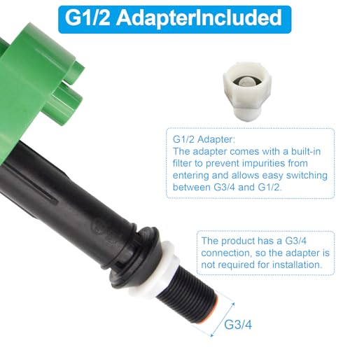 Toilet Fill Valve Replacement Parts for TOTO TTSU8130A