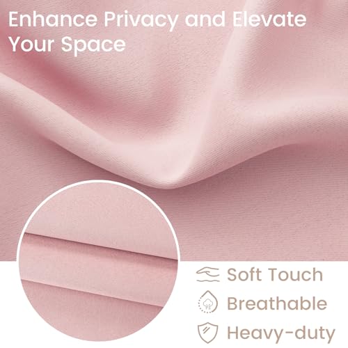 Vatge Pink Classroom Door Window Cover, 1 Panel, W8 x L36, Baby Pink - color: Baby Pink, size: 8"W x 36"L (Pack of 1)