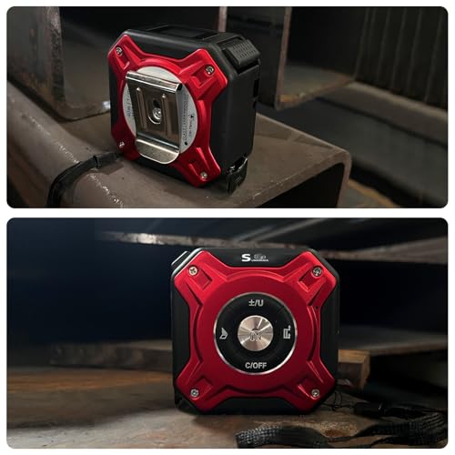 2 in 1 Laser Tape Measure with Level | 131ft/40M