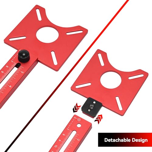 4 in 1 Router Milling Groove Bracket, Aluminum Alloy