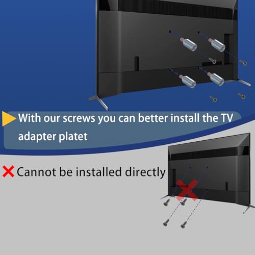 Screws VESA Spacer Adapter Compatible with Sony TV Wall Mount Adapter