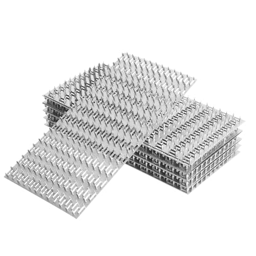 10 Pack 6x12 inch Truss Mending Plate Fits for 8mm Nail Teeth - size: 6x12 inch