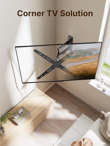 monTEK Full Motion TV Wall Mount for 13-55 Inch TVs up to 55 lb - size: 13"-55" Full Motion