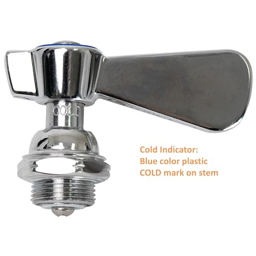 AA-161G+HDL Cold Stem Set with Handle for AA Faucet AA-400 Series 4" Faucets - style: Cold (AA-161G+HDL)