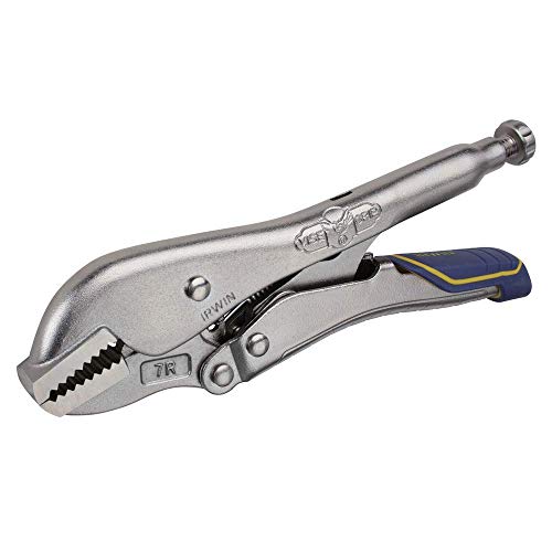 IRWIN VISE-GRIP Locking Pliers, Fast Release Straight Jaw, 7-Inch (IRHT82577)