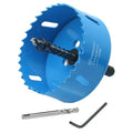 3-1/8 Inch Hole Saw with Arbor for Metal and Wood Cutting, Bi-Metal Hole Cutter, 3-1/8" Hole Saw Kit for Drywall, Wood, PVC Boards, Fiberglass and Vent Pipes - style: 3-1/8"（80mm）