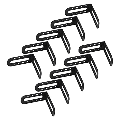 Professional Tile Leveling Spacer Kit, 90 Degree Angle, ABS Material, Black, 25 Pieces, for Floor and Wall Installation