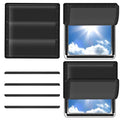RV Skylight Cover, Vent Cover for Roof16 ¼ (L) x 16 ¼" (W), RV Window Blackout with UV Protection and Foldable Magnet Design, Waterproof Fabric, Reflective - color: Light Black, size: 1 Pack (16.25"L x 16.25"W)