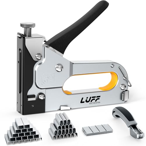 LUFF 3 in 1 Upholstery Staple Gun with Staple Remover