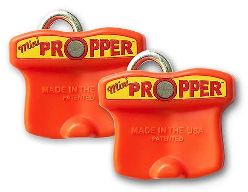 Propper Door Stopper - Professional Door Stop for Moving Office Home or School - Great for Police, Admin, Firefighters and Any time You Need a Door to Stay Open (2 Pack Mini) - style: 2 Pack Mini