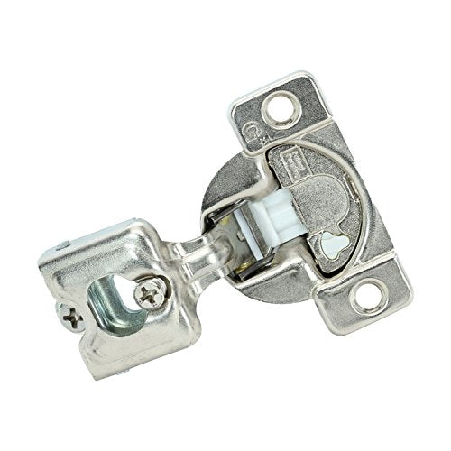 10 Pack Rok Hardware Grass TEC 864 108 Degree 3/4" Overlay 3 Level Soft Close Screw On Compact Cabinet Hinge 04432A-15 3-Way Adjustment 45mm Boring Pattern