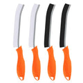 TQRR 2 Pcs Toilet Scrubber Brush, Bathroom Cleaning Brush with Hanging Hole - color: Orange