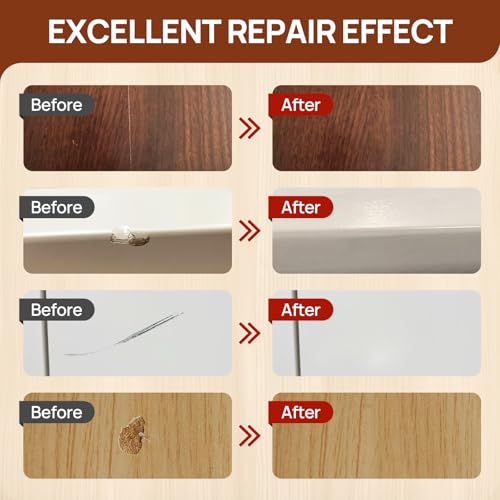 Boncart Wood Furniture Repair Kit, Wood Touch up Fillers - color: 10 Colors