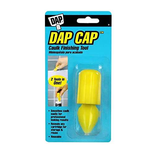 Dap 18570 Cap Caulk Finishing Tool, Yellow - size: 1 Count (Pack of 1)