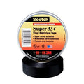 3M Scotch Super 33+ Electrical Tape, 1 in x 36 yd (108 ft), 1 Roll, Black - size: 1" x 36 yds
