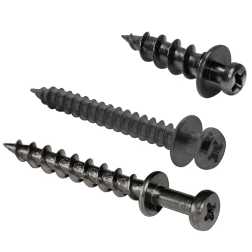 laffeya Bear Claw Picture Hangers, Multi-Purpose Double-Headed Screws - style: Black Three Size