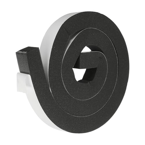 uxcell Weather Stripping Door Seal, 1-9/16" x 1-9/16" x 6.5 Ft Adhesive Foam Tape Seal Soundproof Insulation Strips for Door Frame Window Gaps (1 Roll, 6.5 Feet) - size: 1-9/16" x 1-9/16" (6.5 Ft)