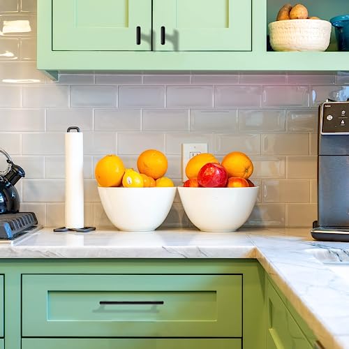COTYKILEY 10 Pack 5 Inch(128mm) Matte Black Cabinet Handles Black Kitchen Cabinet Pulls Cabinet Door Handles Kitchen Cabinet Hardware Cupboard Drawer Pulls Dresser Handles - color: Matte Black, size: 5" Hole Center（128MM）