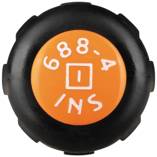Klein Tools 6884INS Insulated Screwdriver, Made in USA, 1000V #1 Square Tip Screwdriver with 4-Inch Shank, Tip-Ident, Cushion-Grip Handle - style: #1 Square, 4-Inch