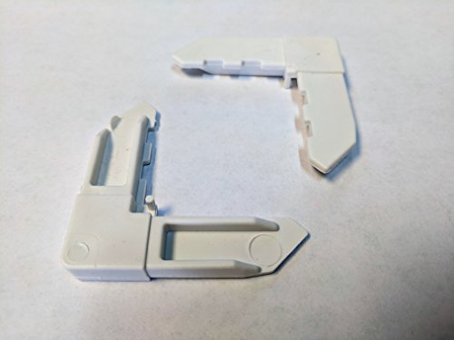 Window Screen Kit w/White Aluminum Frame, Corners, Spline, Springs, Pull Tabs, and Screen Mesh
