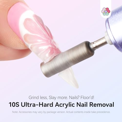 SAVILAND 50000RPM Electric Nail Drill Fast Removal for Acrylic Nail Techs - color: Purple Pro
