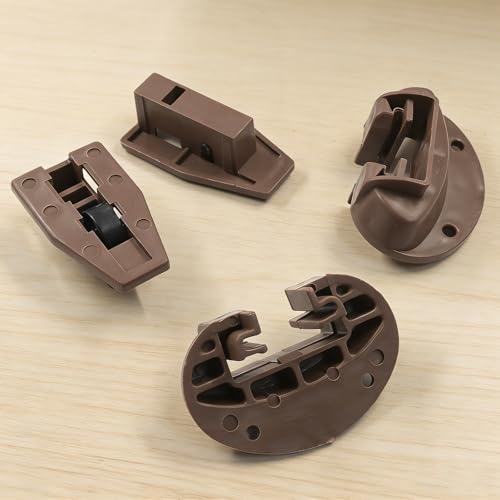 Plastic Center Mount Drawer Track Guidess, Dresser Repair Parts