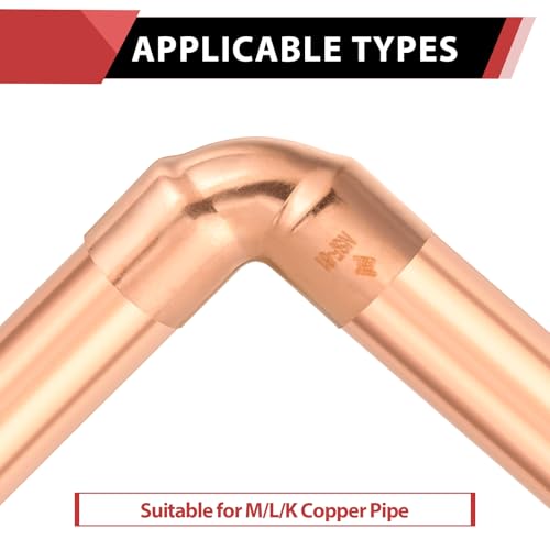 1 Piece EFIELD 2" C X C Short Radius Copper 90 Degree Elbow - size: 2"x2", style: 90 Degree