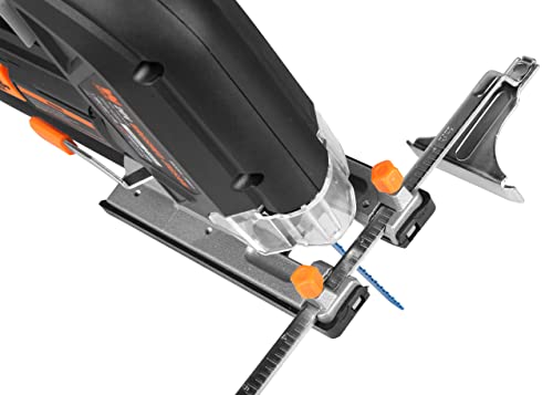 WEN Cordless Jigsaw, Variable Speed with 20V Max 2.0 Ah Lithium Ion Battery and Charger (20661) - size: Handheld, style: Brushed Variable Speed