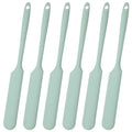 Gartful 6PCS Silicone Spatula Sticks, Non-Stick Epoxy Resin Mixing Sticks Scraper Tools, Reusable Stirring Rods for Resin, Paint, Waxing, Liquid, Arts Crafts Supplies, Facial Mask, Light Green - color: Light Green, size: Large