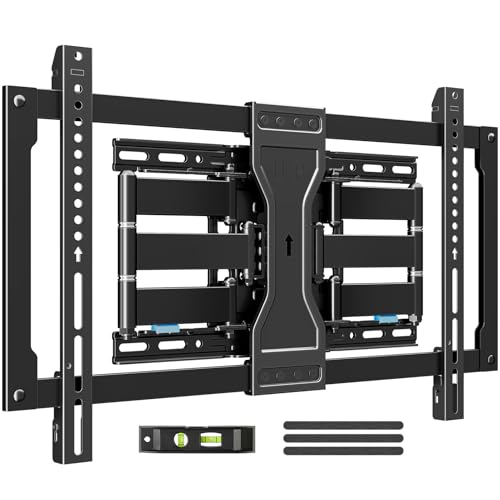MOUNTUP Ultra Slim TV Wall Mount for Most 37-90 inch TVs, 1.1" Thin Low Profile Full Motion TV Mount Bracket, Dual Swivel Articulating Arms with Tilt, Fits 16" Studs, Max VESA 600x400mm Holds 132lbs - size: for 37-90 inch TV,Slim TV Mount