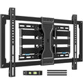 MOUNTUP Ultra Slim TV Wall Mount for Most 37-90 inch TVs, 1.1" Thin Low Profile Full Motion TV Mount Bracket, Dual Swivel Articulating Arms with Tilt, Fits 16" Studs, Max VESA 600x400mm Holds 132lbs - size: for 37-90 inch TV,Slim TV Mount