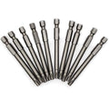 10PCS 3"/75mm T27 Torx Head Screwdriver Bit Set, 1/4 Inch Hex Shank with Quick Release Slot,S2 Steel Magnetic Security Tamper Proof Star 6 Point Screw Driver Kit Tools - color: 75mm/3inch, size: T27