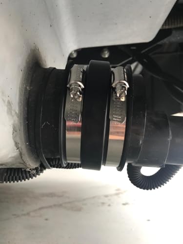 F02-2103 Flexible Coupler - 3" Flexible Coupler for RV and Camper Drainage Systems