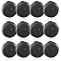 16 Pack Tape Measure, 60 Inch/150cm Retractable Body Measuring Tape - Soft Sewing Tape for Tailor, Craft & Cloth Measurements (Black) - color: Black