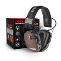 PROHEAR 022 Electronic Ear Protection for Shooting & Hunting - 29dB SNR Noise Reduction, 4 Omnidirectional Microphones - color: Electronic Ear Protection-brown