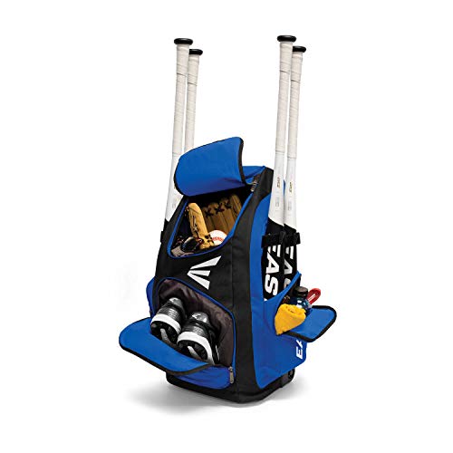 Easton | TRAVELER STAND-UP Wheeled Equipment Bag | Baseball & Softball | Multiple Colors - color: Red