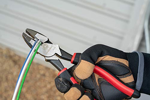 Southwire Electrical Wire Tool Kit - Multipurpose Set for Installation & Repair - Stainless Steel Wire Stripper, Multi-Bit Screwdriver, Cutting Pliers - New Grip