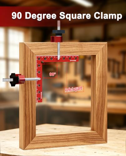 2 Pack Corner Clamps for Woodworking,90 Degree Clamping Squares. - size: 2PCS