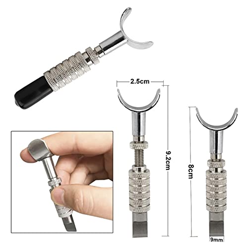 31 PCS Leather Craft Set, Include 20 Leather Stamping Tools, 1 Leather Hammer, 1 Swivel Knife, 5 Tracing Pen and 4 Tracing Paper, Leather Carving Tools Kit for Leather Crafting - color: 31 Pcs