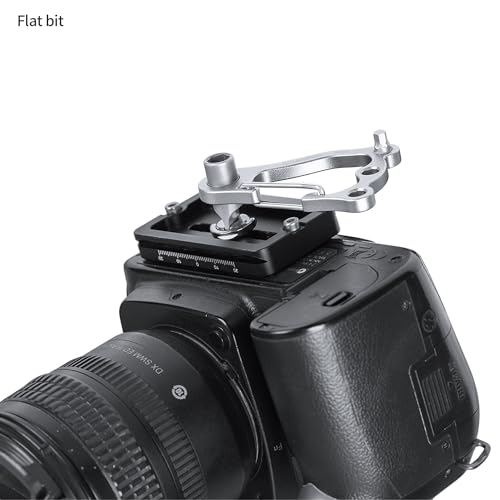 LEOFOTO MPL-2 Multi-function Photography Tool for Tripod, Handy Survival Multi-Tool with Flat Bit, 4mm Allen Bit and 7mm Hex Socket, Portable and Compact Design Weight Hook Carabiner for Tripod - color: Mpl-2