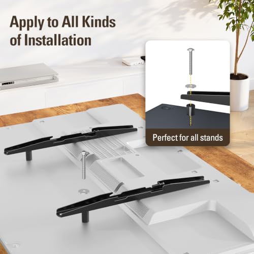 Mounting Dream TV Mounting Hardware TV Mount Screws Kit Comes with M4, M5, M6, M8 Screws, Includes Spacers and Washers, Fits Any TVs Up to 82 Inch, Works with Any Wall Mount MD5754