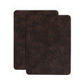 JDLUGH Sofa Leather Repair Patch Tape, 8.2x11 Inch, 2PCS, Dark Brown - color: dark brown, size: 8.2x11 Inch