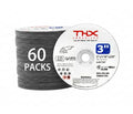 THX 3 Inch Cut Off Wheel,Long-Lasting Thin Cutting Wheel,60 Pack - size: 3" x 0.0625" x 3/8"