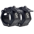 Lock-Jaw PRO 2 Barbell Collars/Clamps, 2"/50mm Olympic Bars - color: All Black