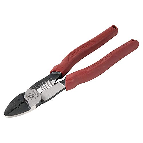 Klein Tools 2005N Wire Cutter, Stripper, Crimper Tool, Strips 10-18 AWG Stranded & 11063W Wire Cutter/Wire Stripper, Heavy Duty Automatic Wire Stripper Tool